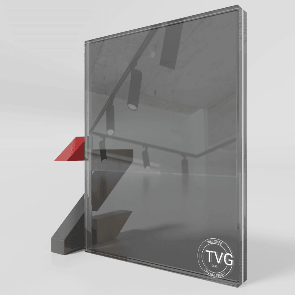 VSG 8.76mm getönt aus 2 x TVG Grauglas