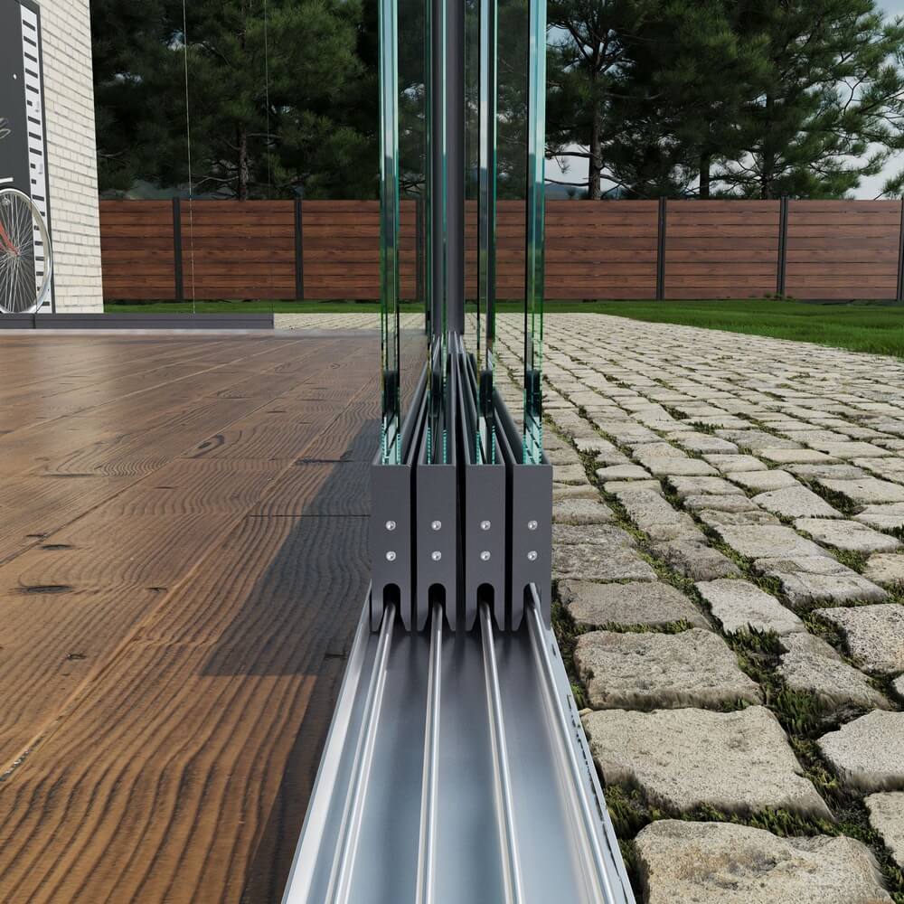 Breite von 306 cm bis zu 352 cm