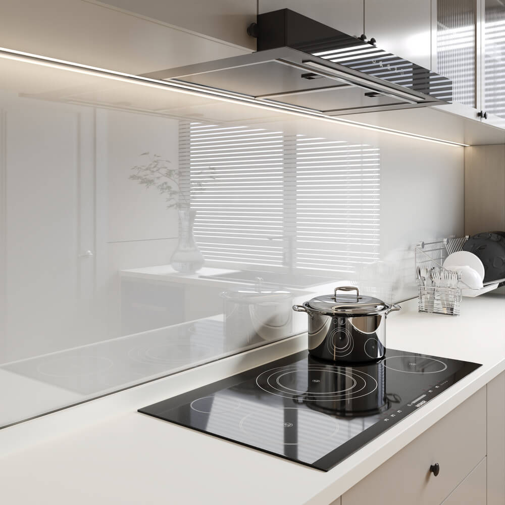 Lacobel Pure White