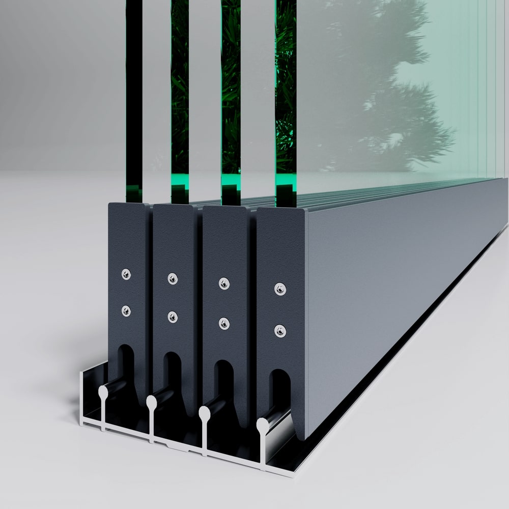 Breite von 306 cm bis zu 352 cm