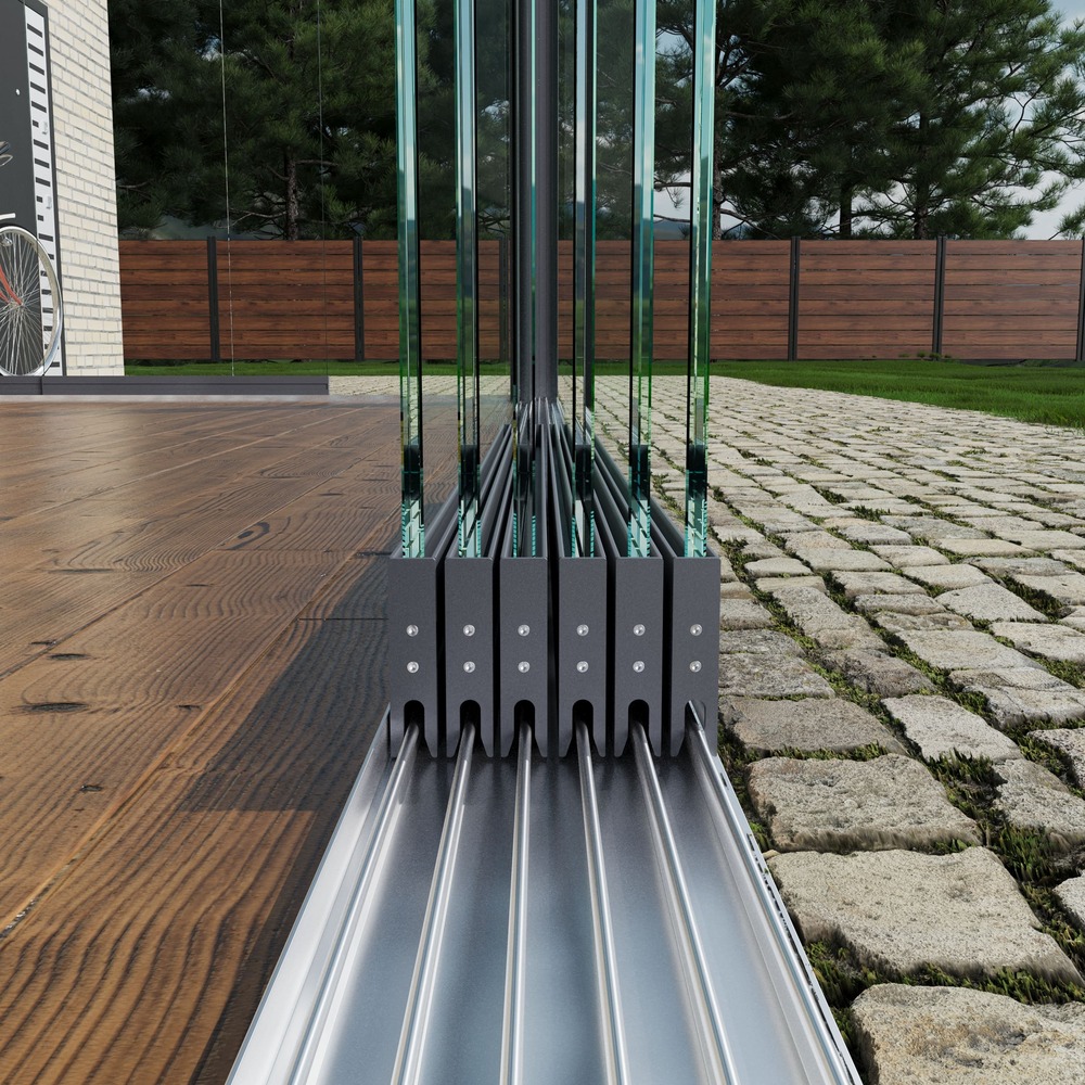 Breite von 576 cm bis zu 600 cm